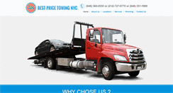 Desktop Screenshot of bestpricetowingnyc.com